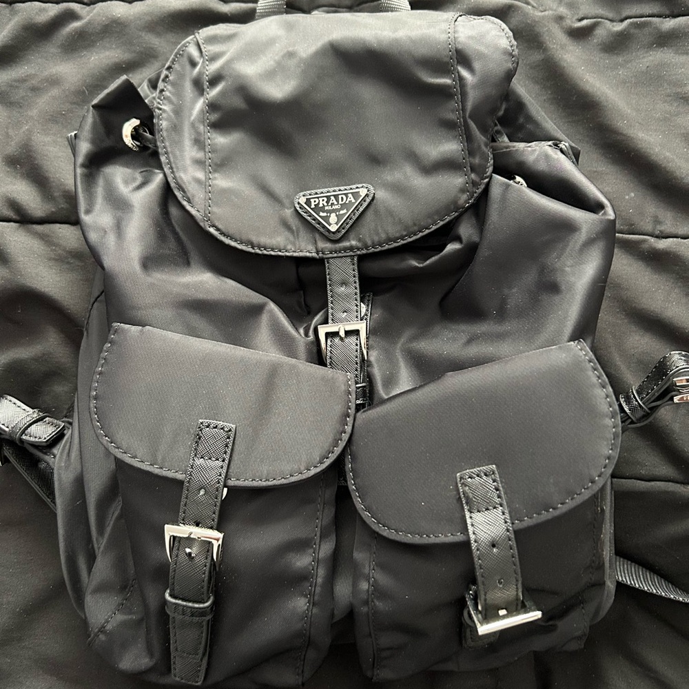 Prada nylon backpack
